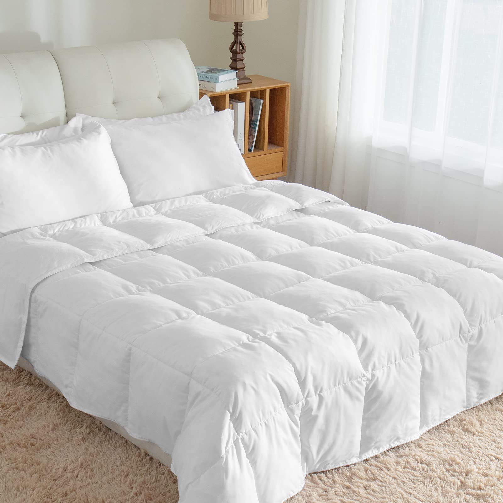 Threads For Bed King Size 10.5 Tog Down & Feather Duvet | 100% Cotton