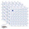 Aeelike Blocking Mats for Crochet and Knitting - 4 Pack Foam Board with Pins