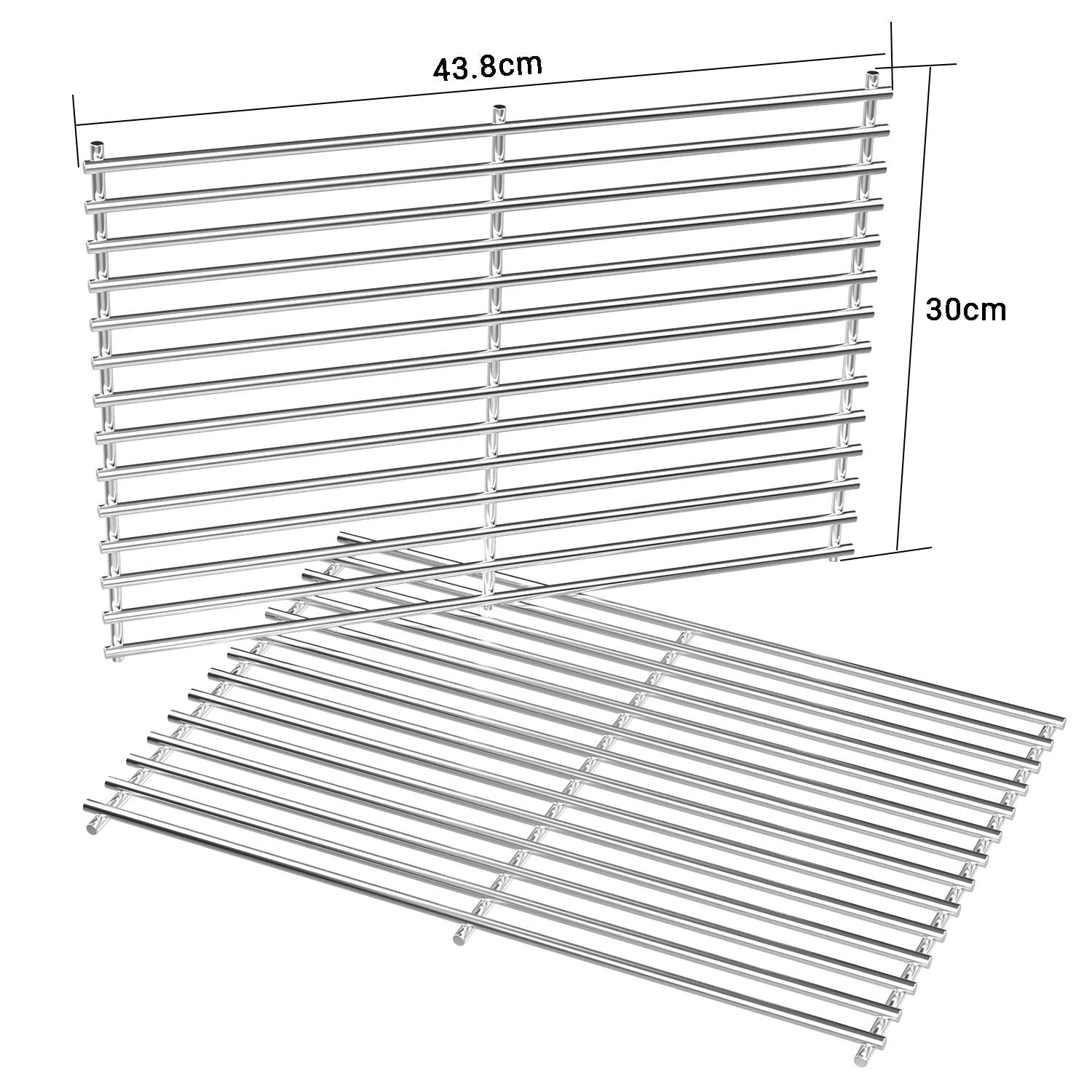 Onlyfire Stainless Steel Grill Grates for Weber Spirit 300 Series