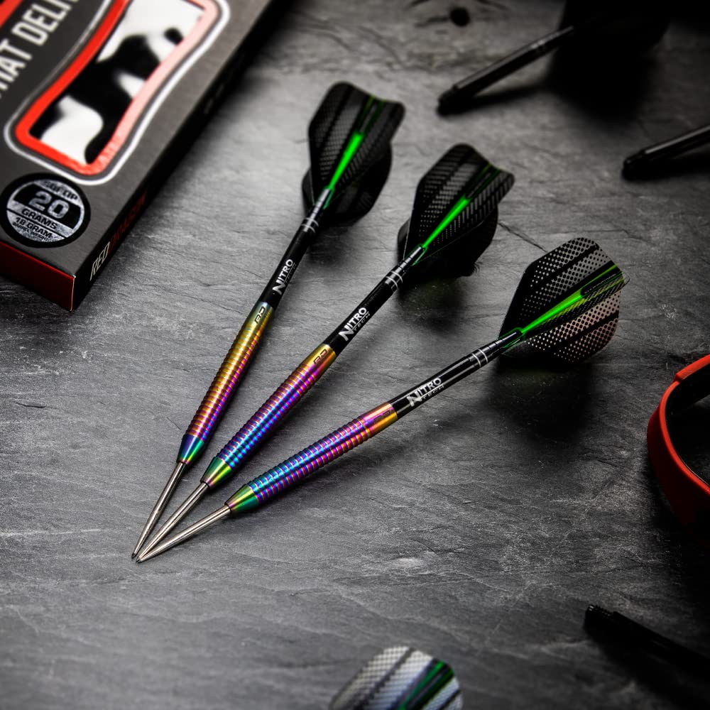 Red Dragon Razor Edge Spectron 20g Tungsten Steel Tip Darts Set