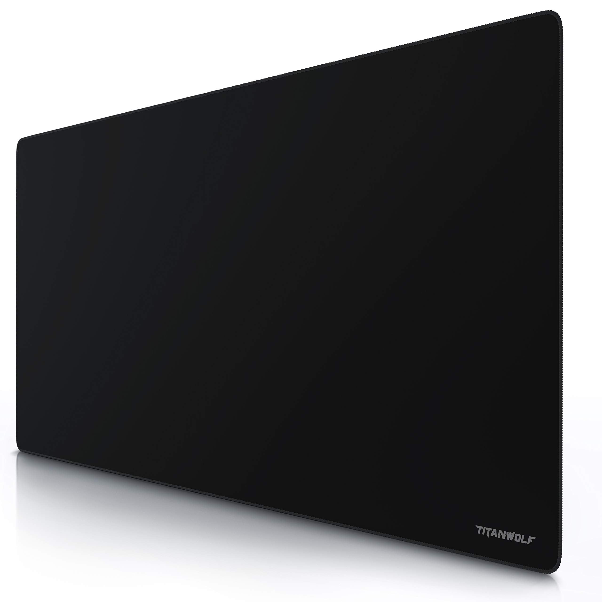 Titanwolf XXL Gaming Mouse Mat – 1200x600mm Non-Slip Desk Pad, Black