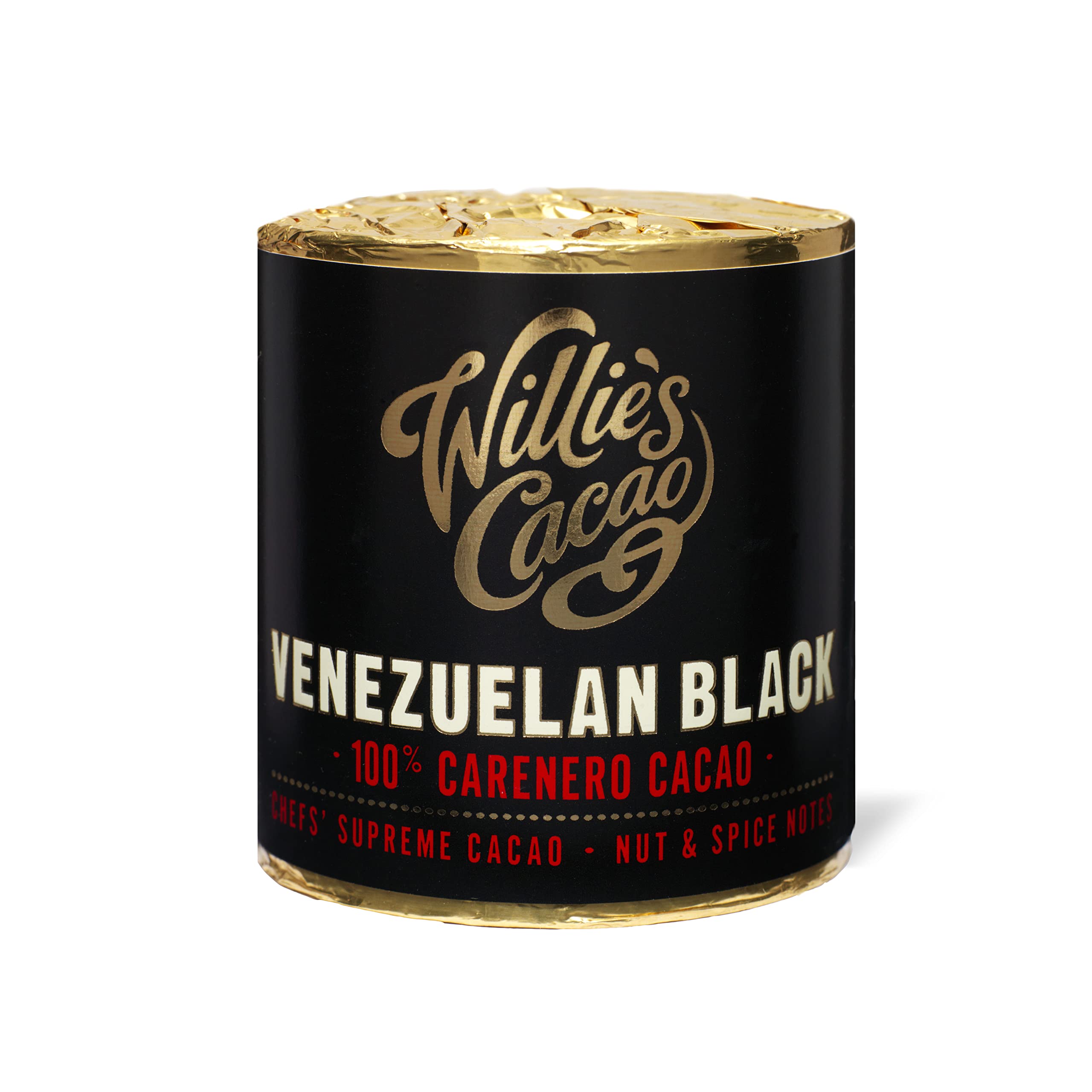 Willie's Cacao – 100% Venezuelan Carenero Baking Chocolate – 180g x 6