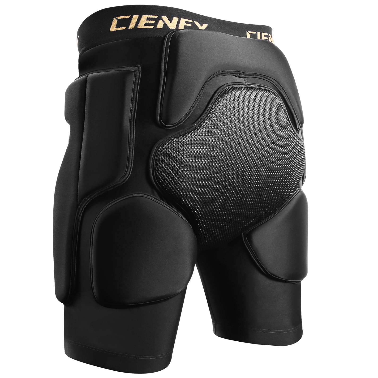 Cienfy 3D Padded Shorts | EVA Tailbone & Hip Impact Protection Gear