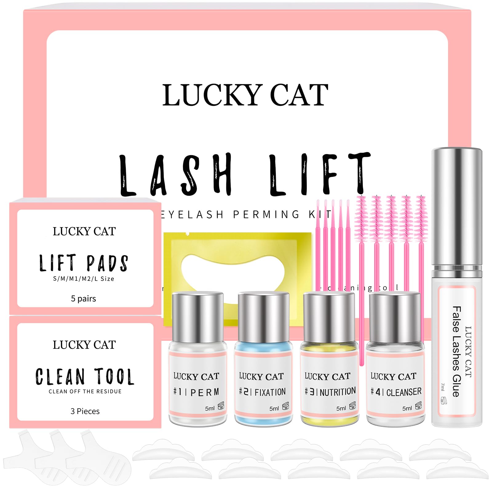 Jolof Store Professional Lash Lift Kit – Keratin Eyelash Perming Set