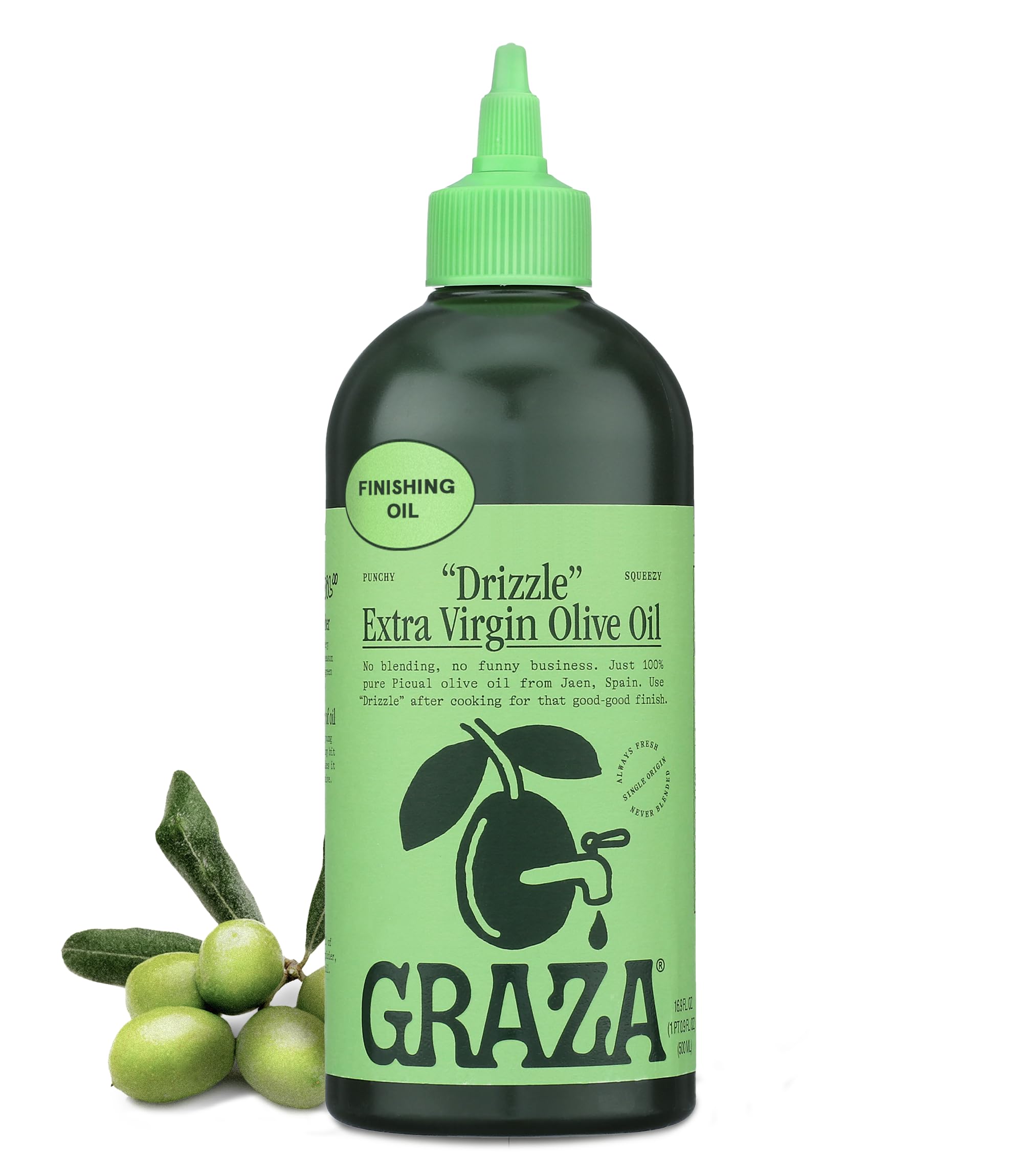 Graza Drizzle Extra Virgin Olive Oil – 500ml Early Harvest Finishing Oil