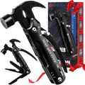 BIBURY Mini Hammer Multitool – 12-in-1 Camping Gear & Gadget for Men