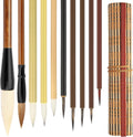 Chinese Calligraphy Brush Set - 10PCS Sumi Painting Kit