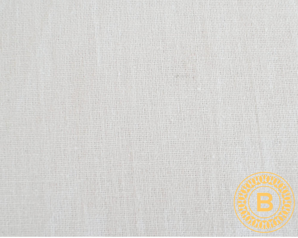 Plain White 100% Cotton Fabric | 150cm Extra Wide for Sewing