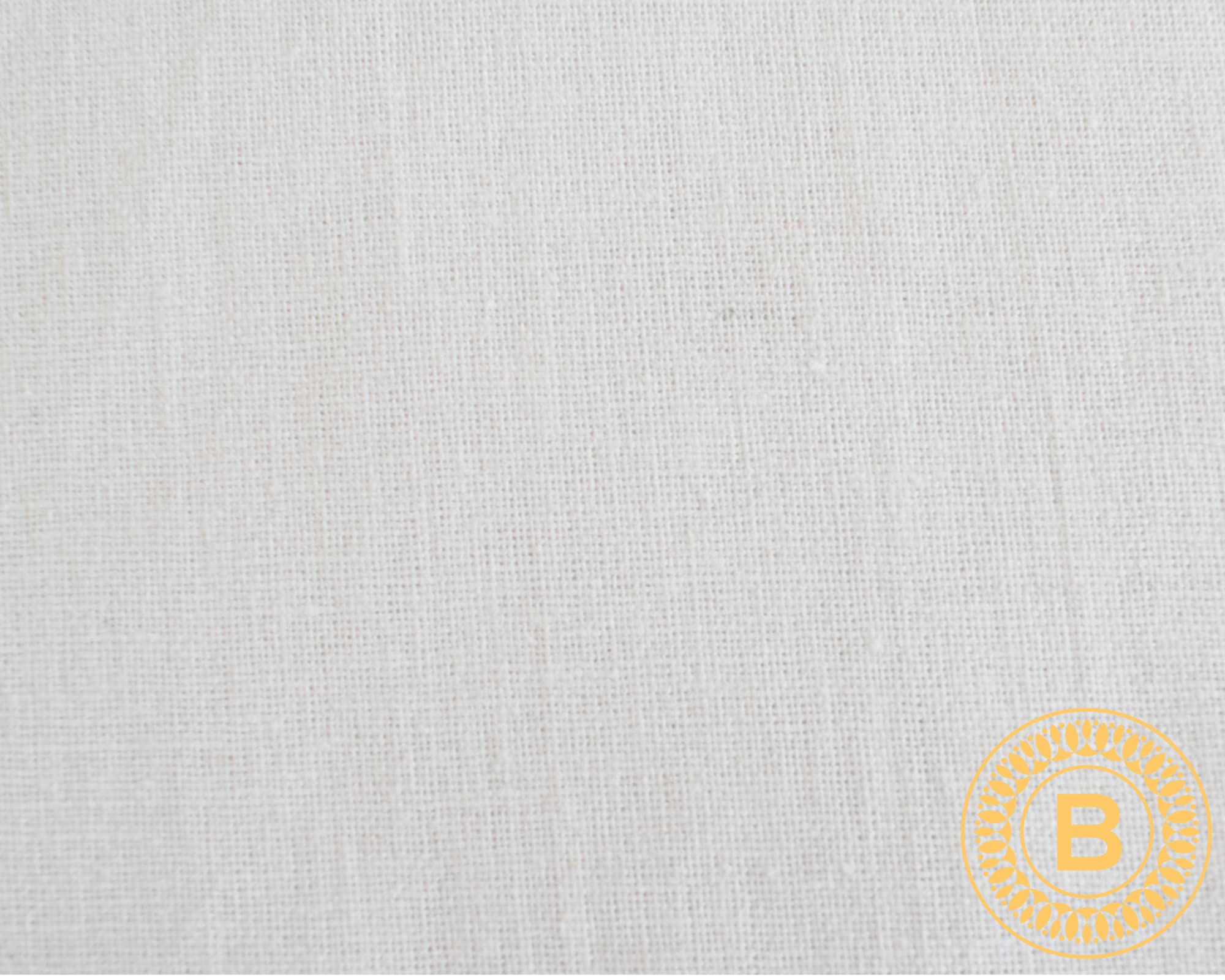 Plain White 100% Cotton Fabric | 150cm Extra Wide for Sewing