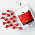 EBV Saffron Powder 2g | Grade A+ Pure All Red Single Serve (16 Pack)
