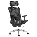CHI ENERGY Ergonomic Desk Chair, High Back Office Chair with Adjustable Lumbar Support, Headrest and Armrests, Reclining Executive Swivel Chair