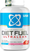 USN Diet Fuel Ultralean Meal Replacement Shake – Strawberry, 2kg