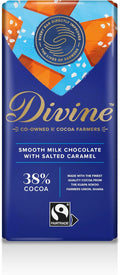 Salted Caramel Milk Chocolate Bar - Fairtrade (Pack of 15)
