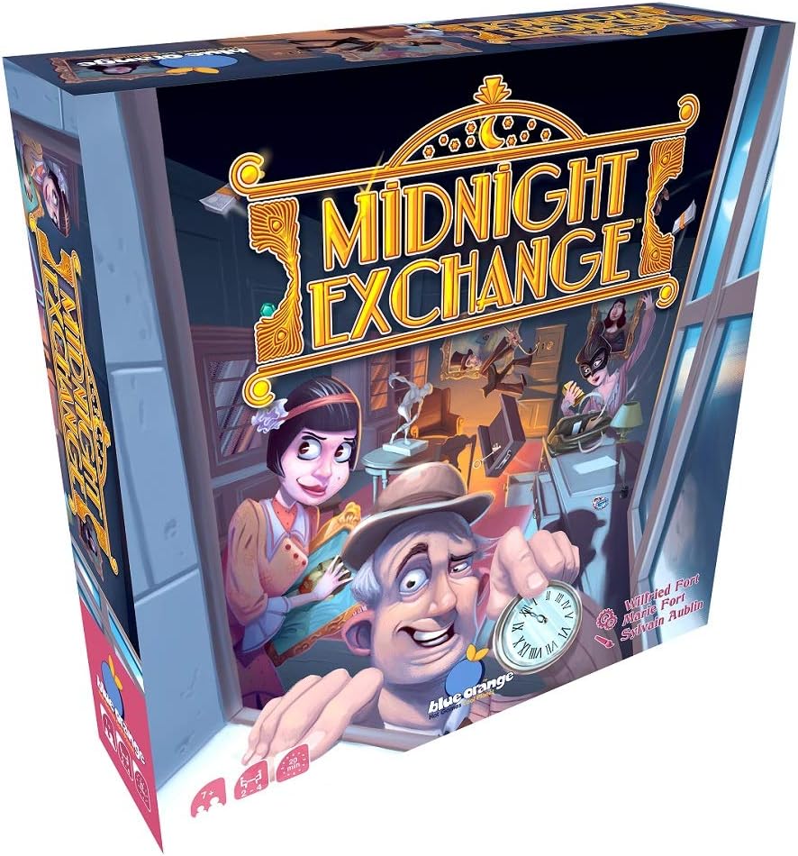 Midnight Exchange Strategy Board Game by Snaps – Art Collection Game