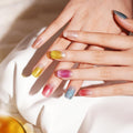 DANNI & TONI Semi Cured Gel Nail Wraps – 28 Self-Adhesive Strips (Neverland)