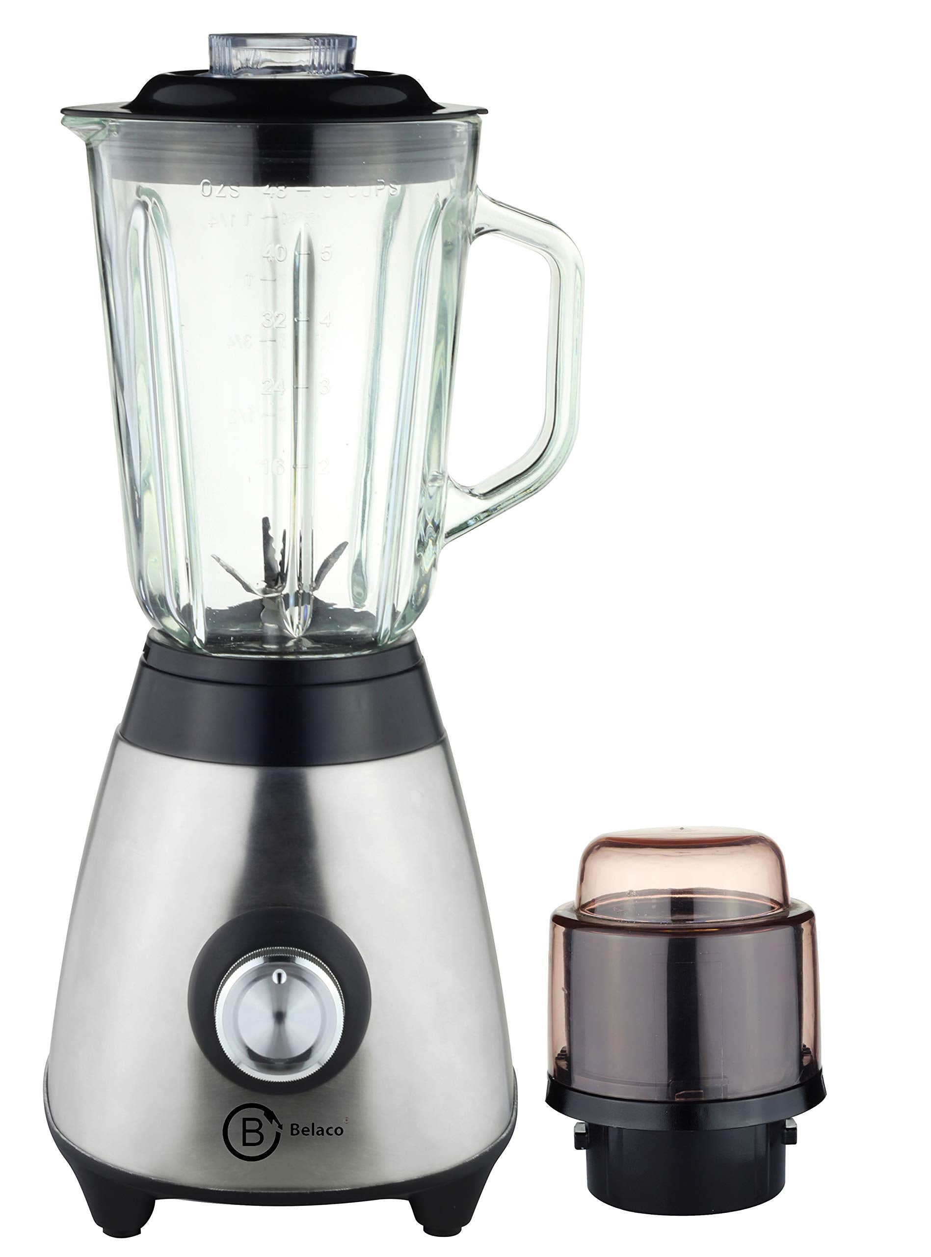 Belaco 1.5L Multi Blender & Grinder – Glass Jar Smoothie Maker 500W
