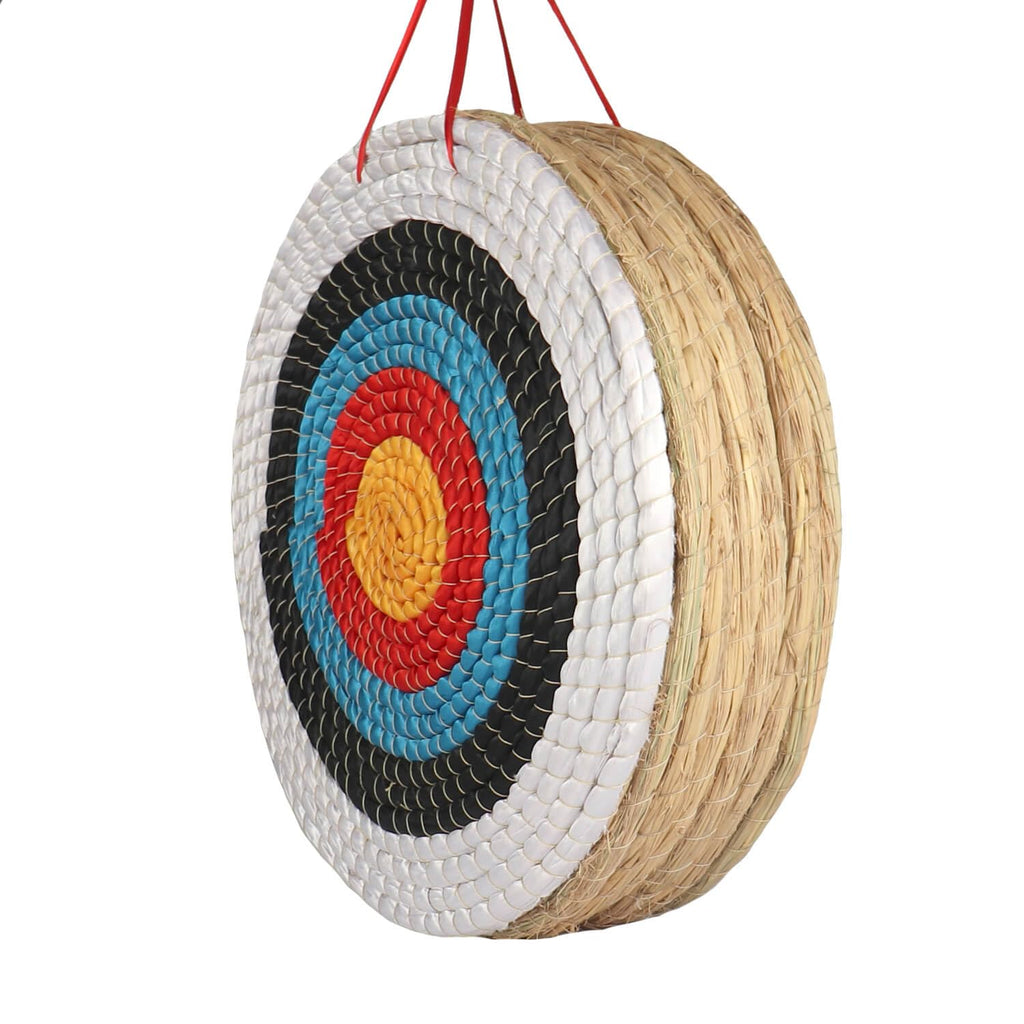 AUVIM 20" Hand-Made Straw Archery Target for Backyard & Traditional Bows
