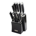 Rockingham Forge Equilibrium 9-Piece Stainless Steel Knife Block Set