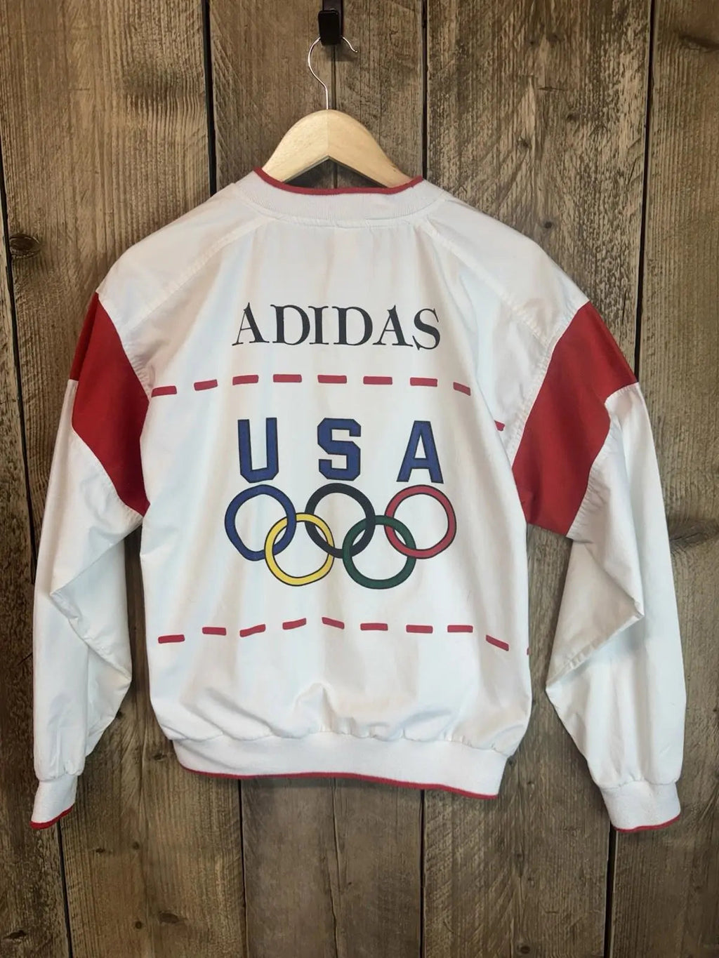 Rare Vintage  Adidas Original Men’s Jumper USA OLYPICS 1988 Top Sweater Medium
