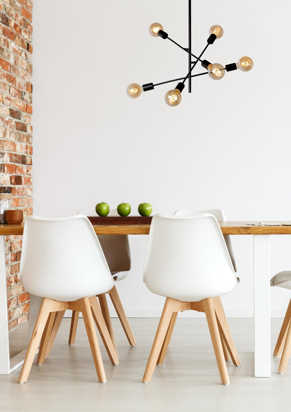 Lucide Lester Flush Ceiling Light – 6xE27 Modern Black Metal Fixture