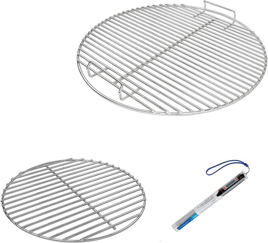 Denmay Cooking & Charcoal Grate Set for Weber 47cm Grills | Plated Steel