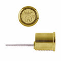 Yale High Security Rim Cylinder Lock - PX54KPPB Polished Brass