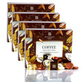 Whitakers Coffee Chocolate Selection Box - Milk & Dark (170g, Pack of 4)