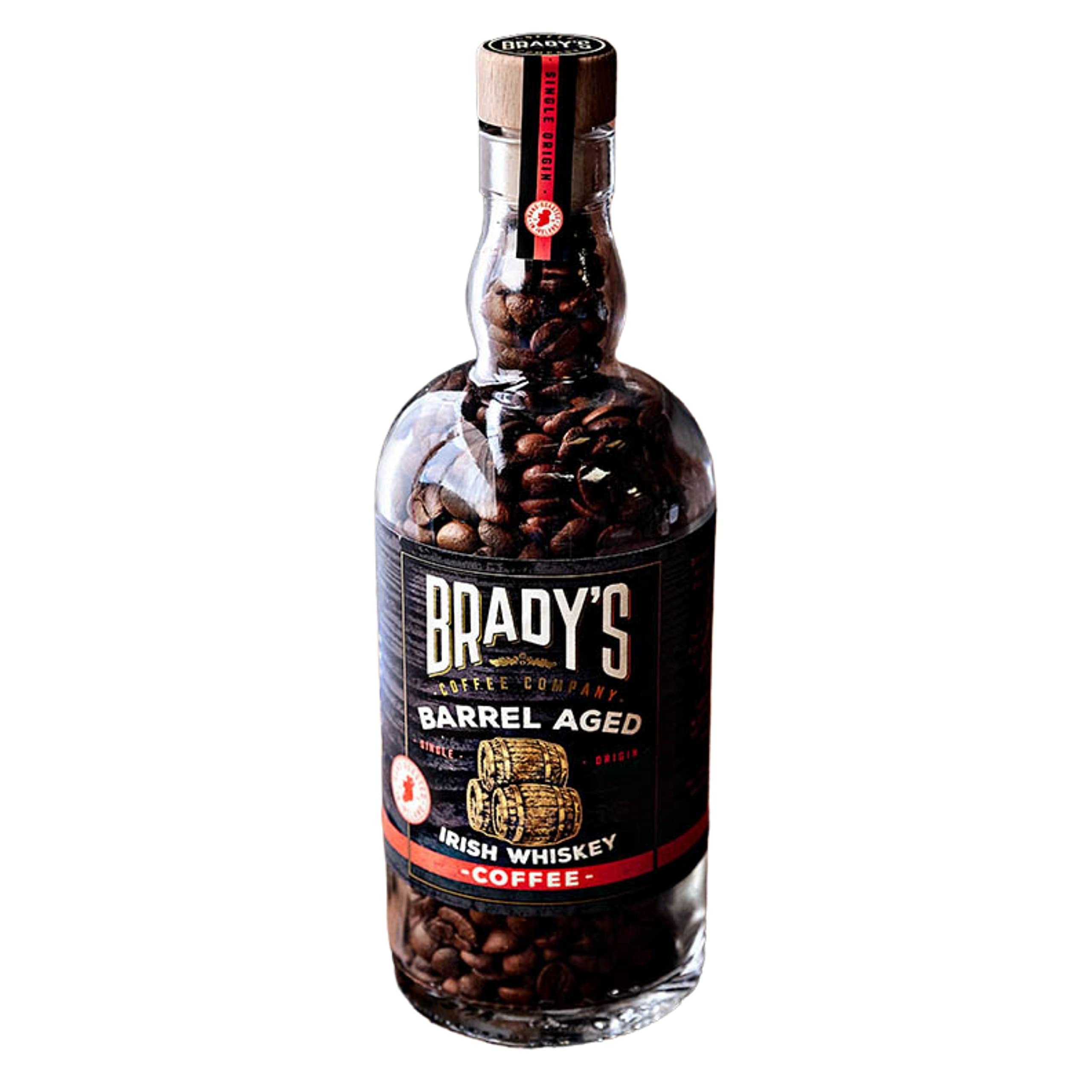 Brady's Irish Barrel Aged Whole Bean Coffee – 180g Hand Roasted