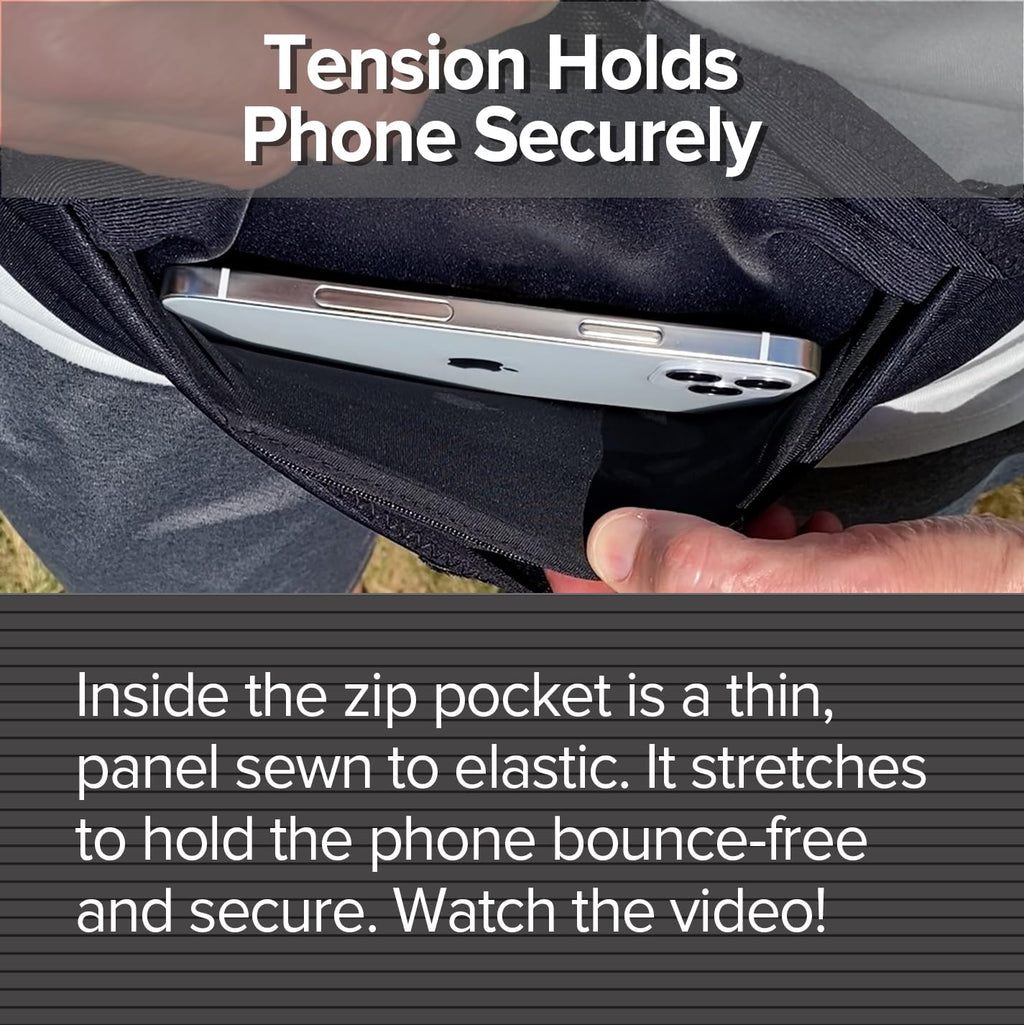 Tune Belt SP2 Running Belt – Bounce-Free Phone Holder for iPhone & Samsung
