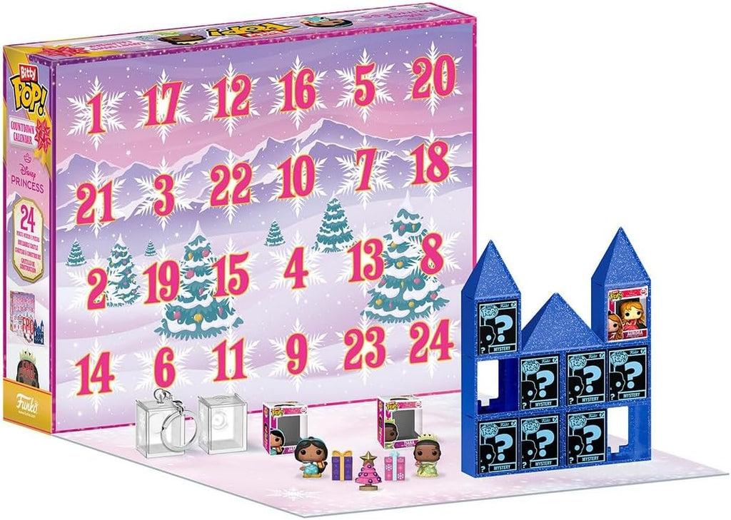 Funko Bitty Pop! Disney Princess Advent Calendar – 24 Mini Figures