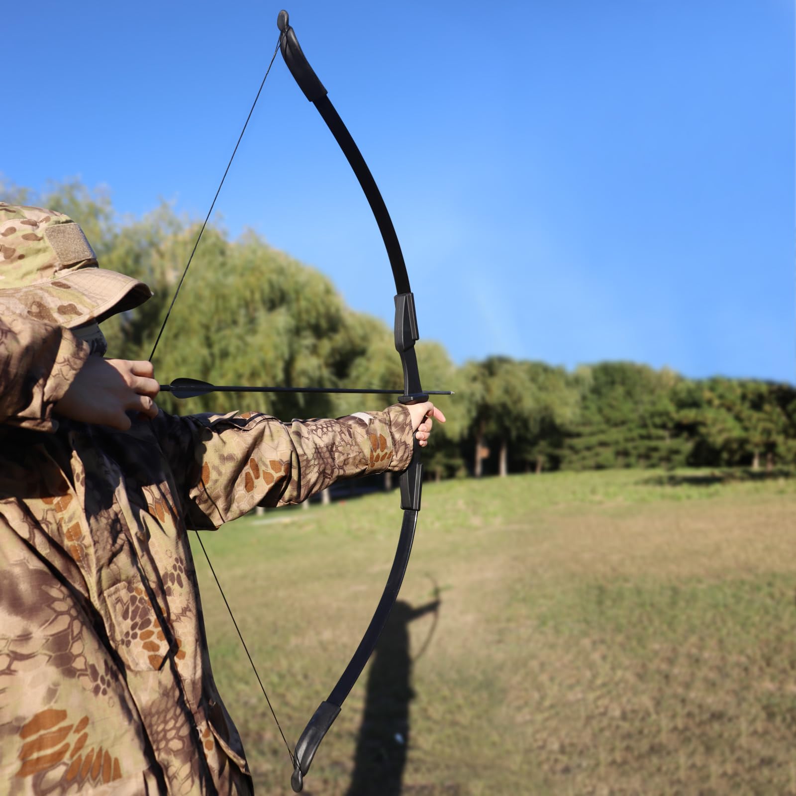 D&Q Takedown Recurve Bow and Arrow Archery Set - 30/40 lbs Kit