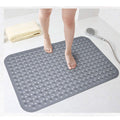 Bathsafe Extra Wide 90x60CM Non-Slip TPR Bath Mat with Suction Cups