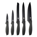 MasterChef 5-Piece Stainless Steel Knife Set with Non-Stick Blades