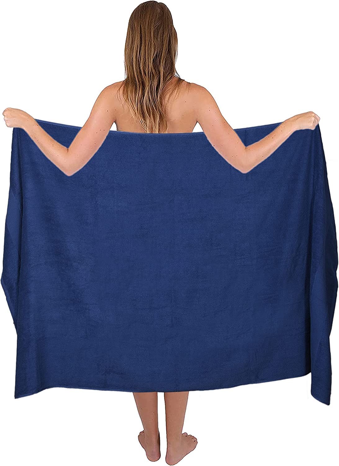 Extra Large Bath Sheet – 100% Egyptian Cotton 600 GSM Blue