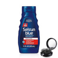 LUXPAKS Detangling Hairbrush & Selsun Blue Antidandruff Shampoo Bundle