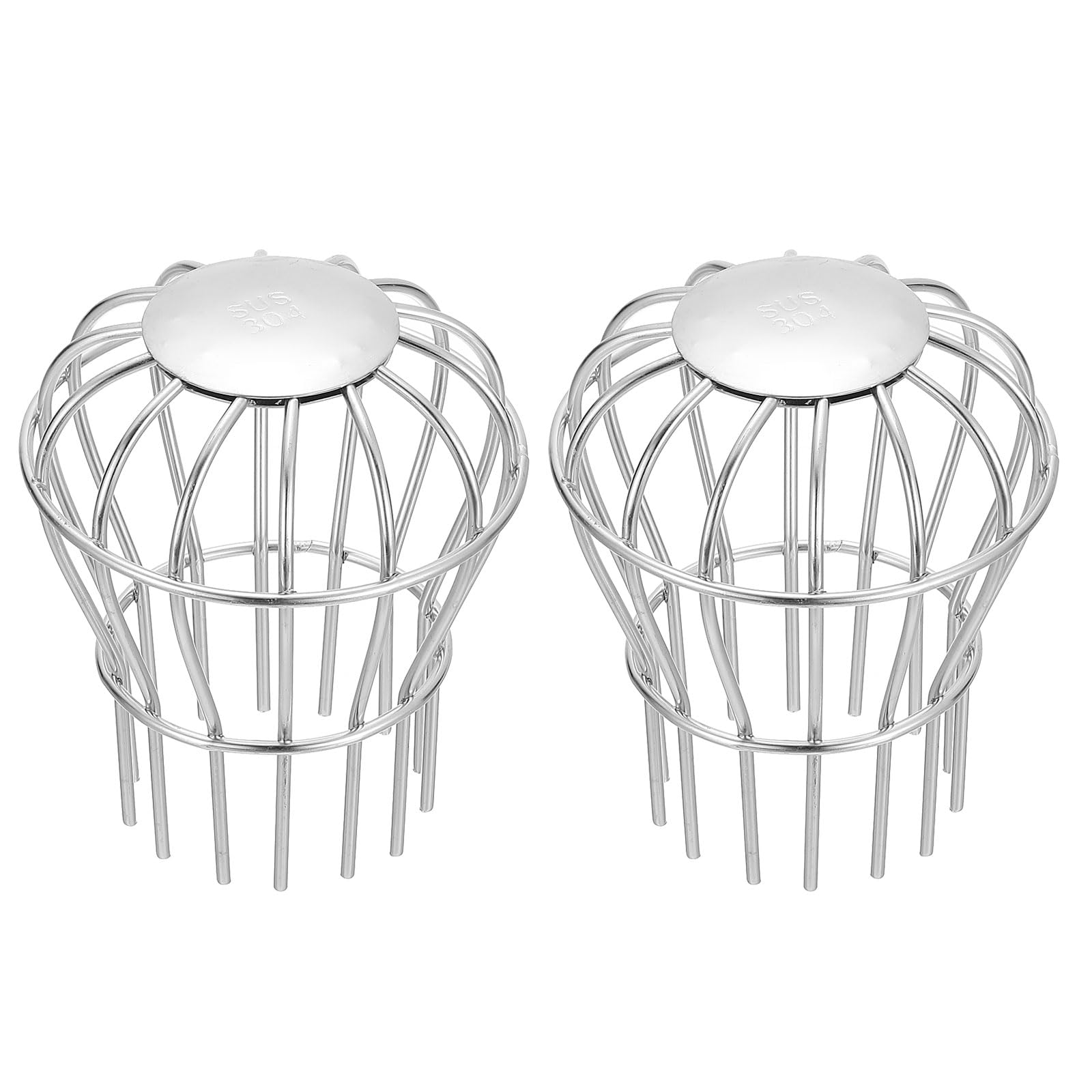 PATIKIL Gutter Guard | 304 Stainless Steel Downspout Filter | 2 Pack