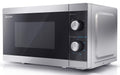 Sharp 800W Compact Manual Microwave – 20L with Defrost Function, Silver