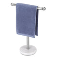 Jolof Store Hand Towel Holder Stand | Marble Base & 304 Stainless Steel