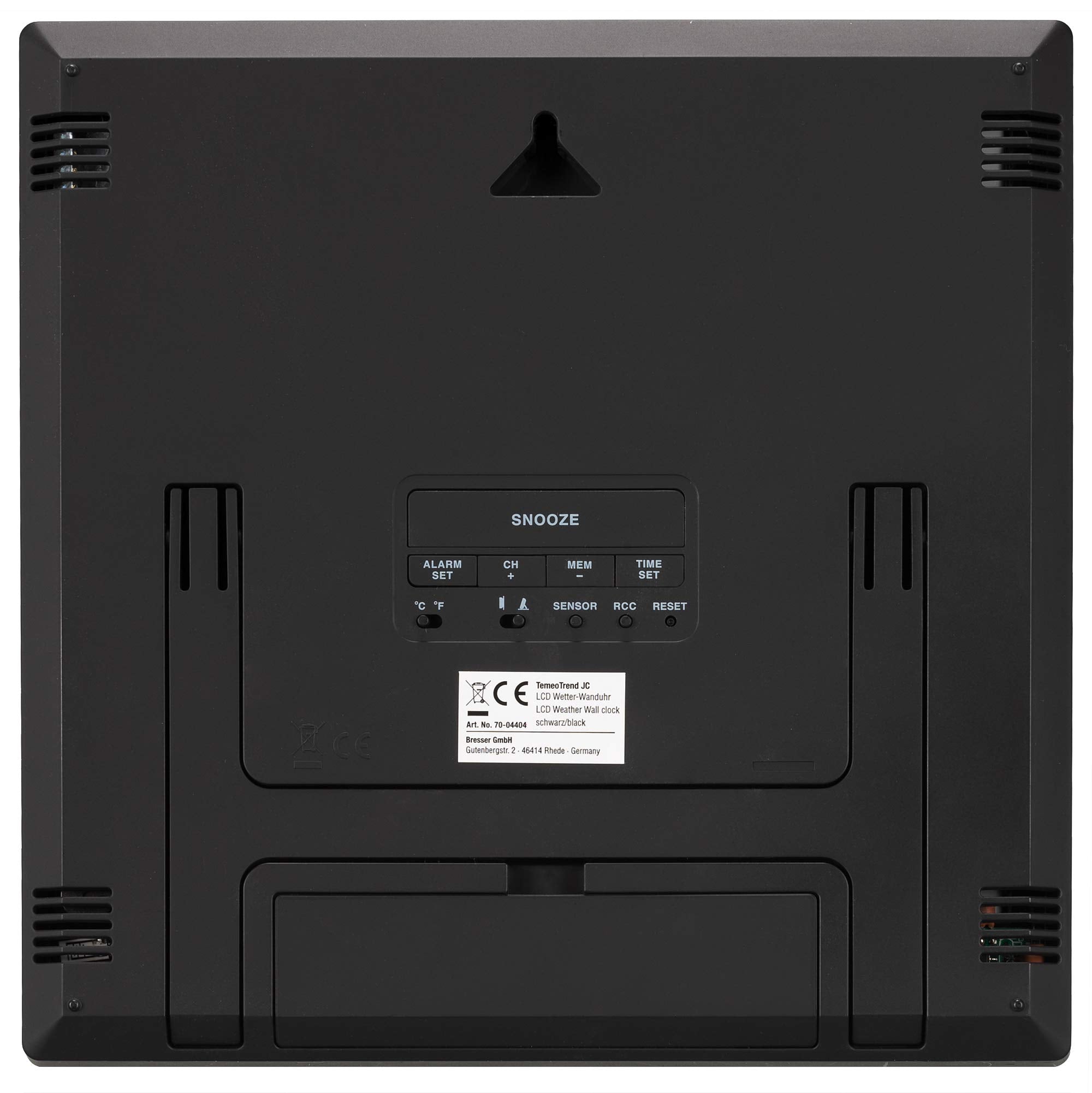 Bresser TemeoTrend JC Wireless Weather Station | UWA Display Wall Clock