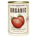 Eat Wholesome Organic Peeled Plum Tomatoes - 400g (Pack of 12)