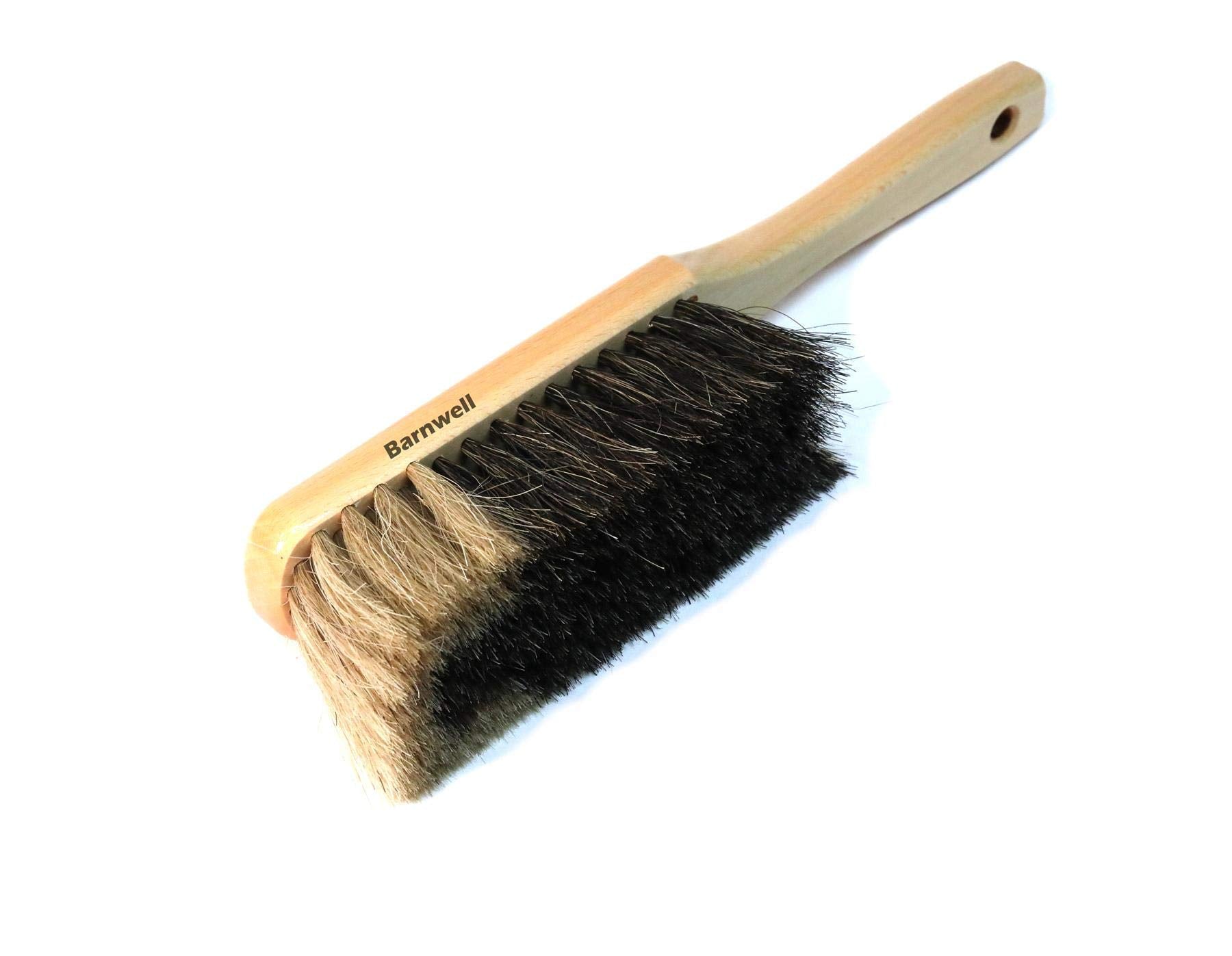 Horse Hair Hand Brush – Soft Bristle Masonry Dusting Tool