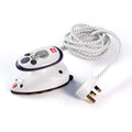 Prym Mini Steam Iron with UK Plug – Portable Travel Iron for Sewing, White