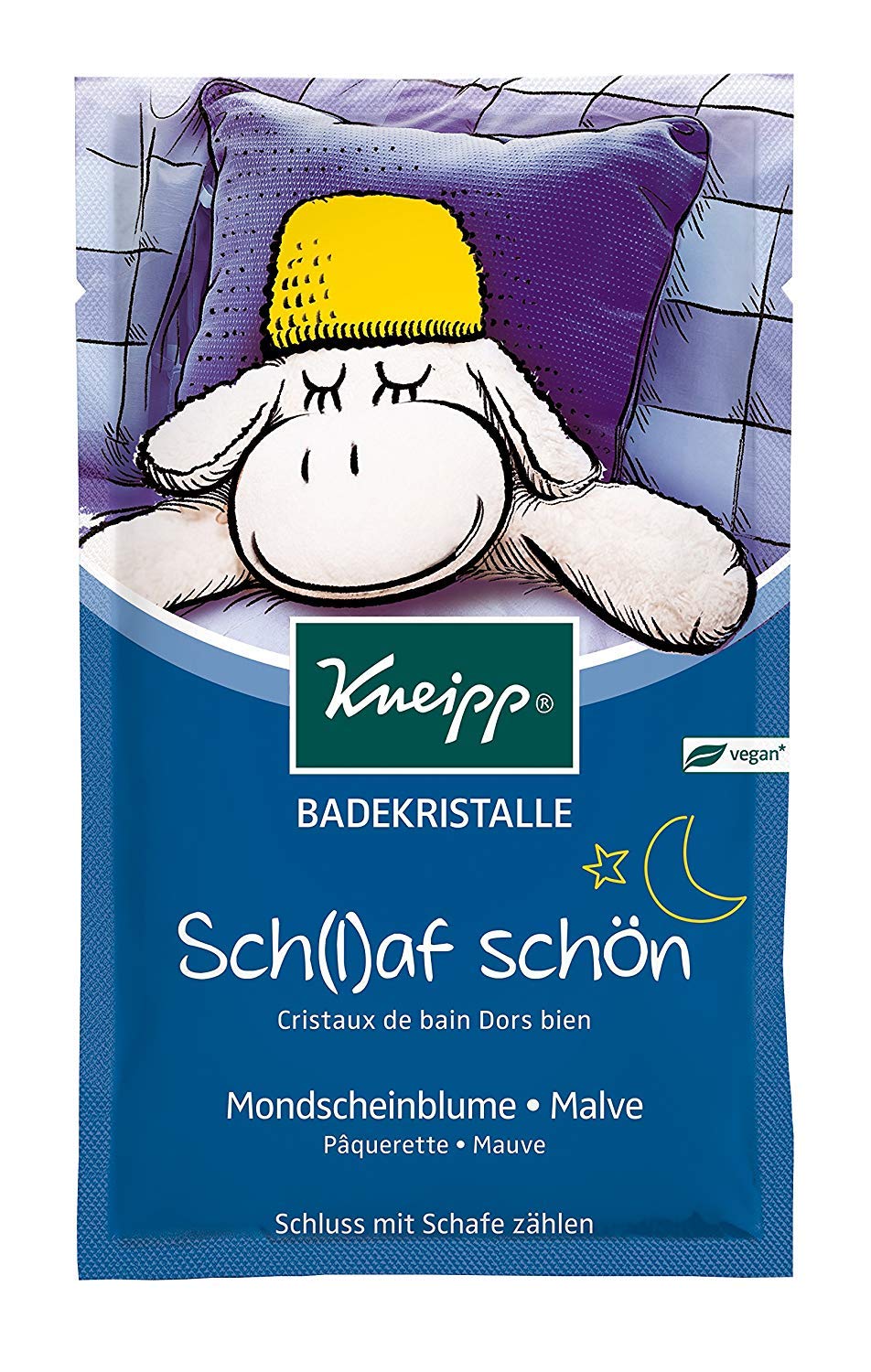 Kneipp Schlaf Beautiful Bath Crystals - Relaxing Floral Salt (6 x 60g)