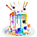 Art Paint Cake Topper - Artist Theme Birthday Decoration