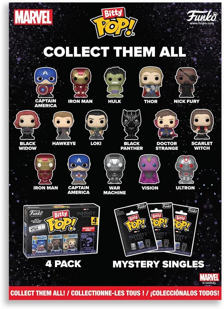Funko Bitty Pop! Marvel Comics Advent Calendar - 24 Collectible Figures
