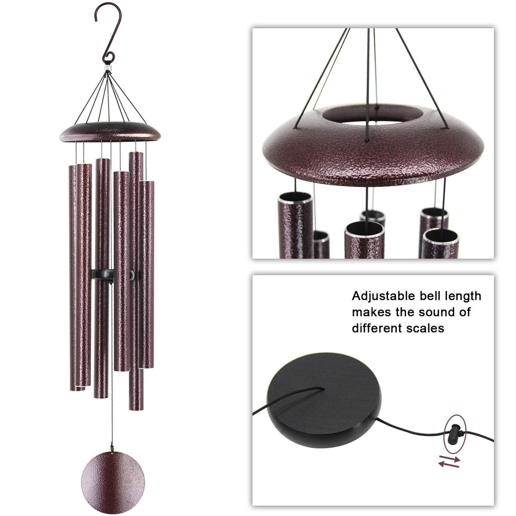 Astarin 45 Inch Large Wind Chimes - Deep Tone Memorial Outdoor Decor