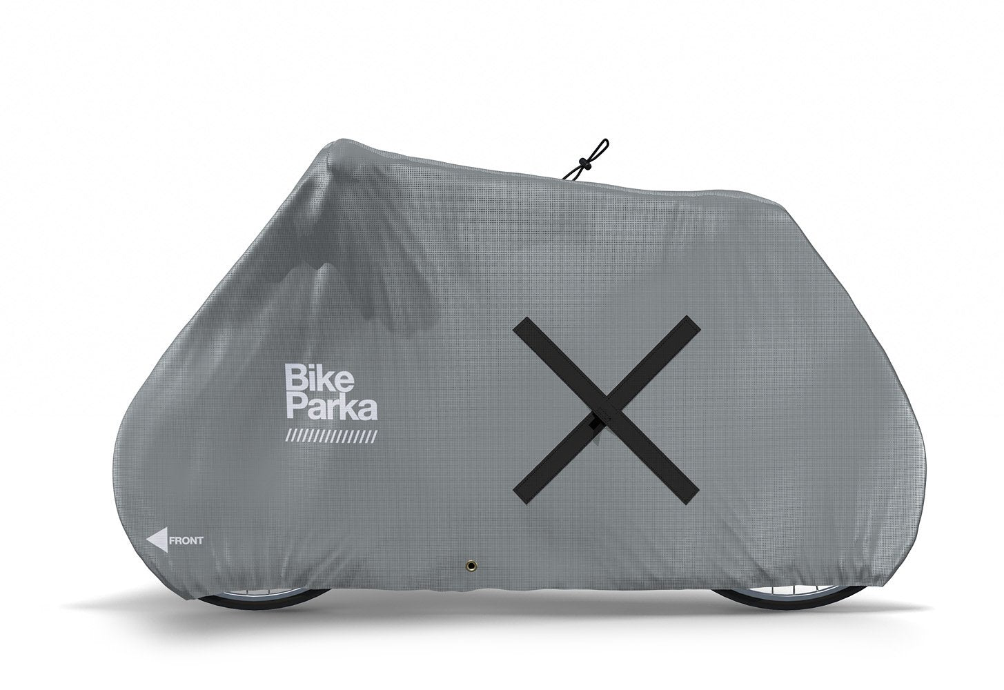 BikeParka Urban Waterproof Bicycle Cover | Ripstop Nylon - Pavement Grey