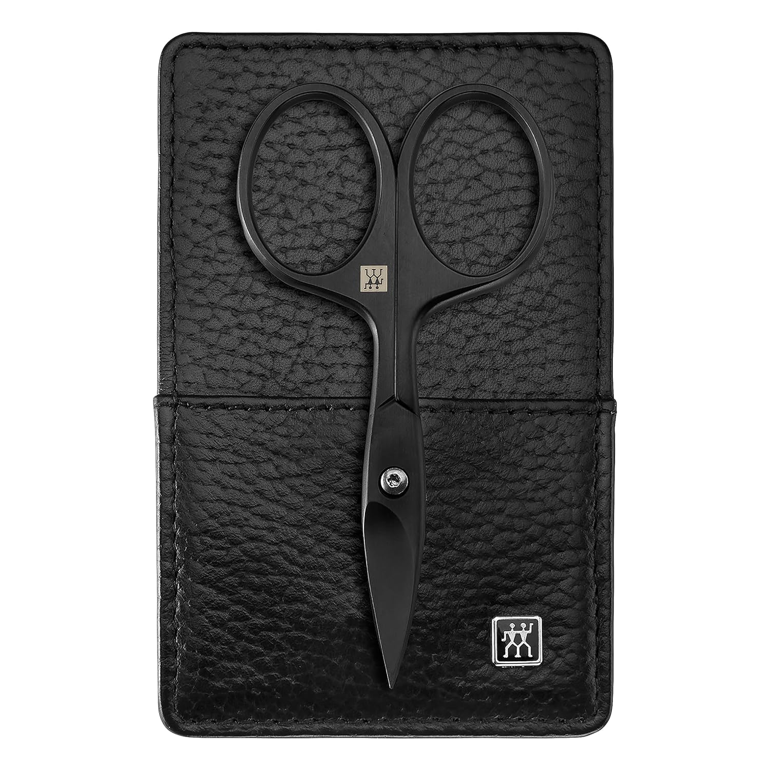 ZWILLING 3-Piece Black Edition Manicure Set | Leather Travel Case