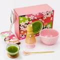 7-Piece Matcha Set – Ceramic Bowl & Bamboo Whisk Kit