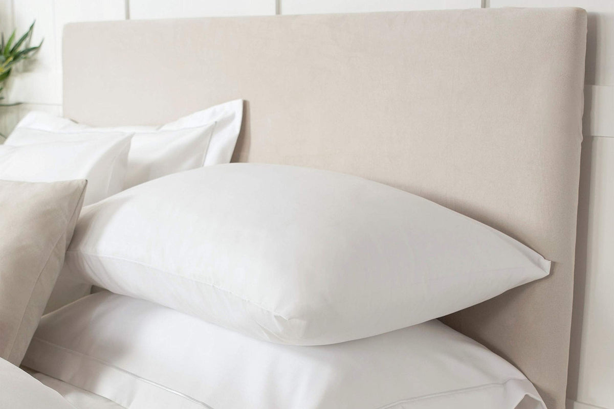 Belledorm Faux Suede Headboard Cover Linen, Double